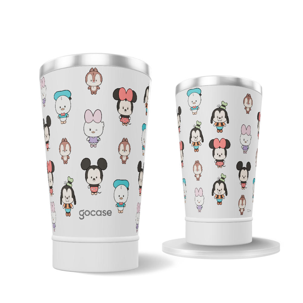 Copo Térmico + Ebook - Turma do Mickey Cute