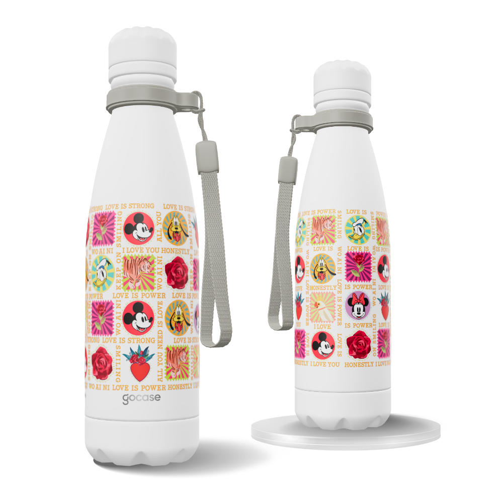 Garrafa Térmica Urban + Ebook - Mickey Love Vichy