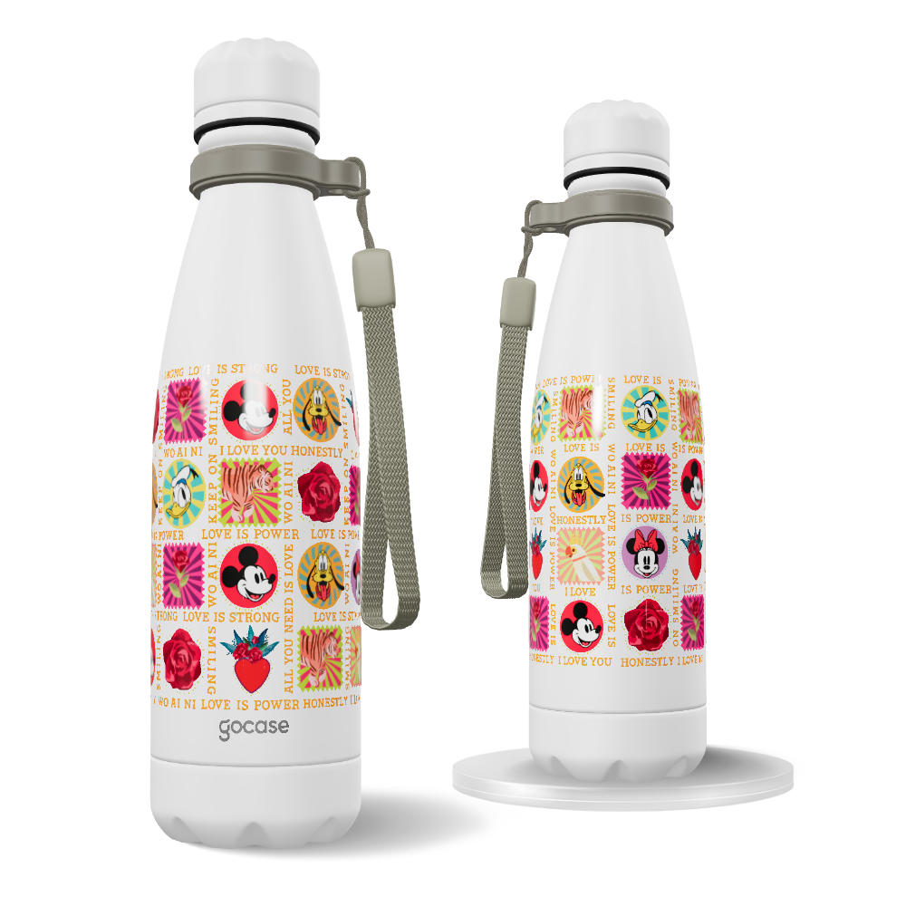 Garrafa Térmica Urban + Ebook - Mickey Love Vichy