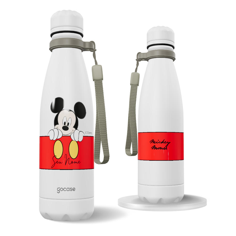 Garrafa Térmica Urban + Ebook - Mickey Bolsinho