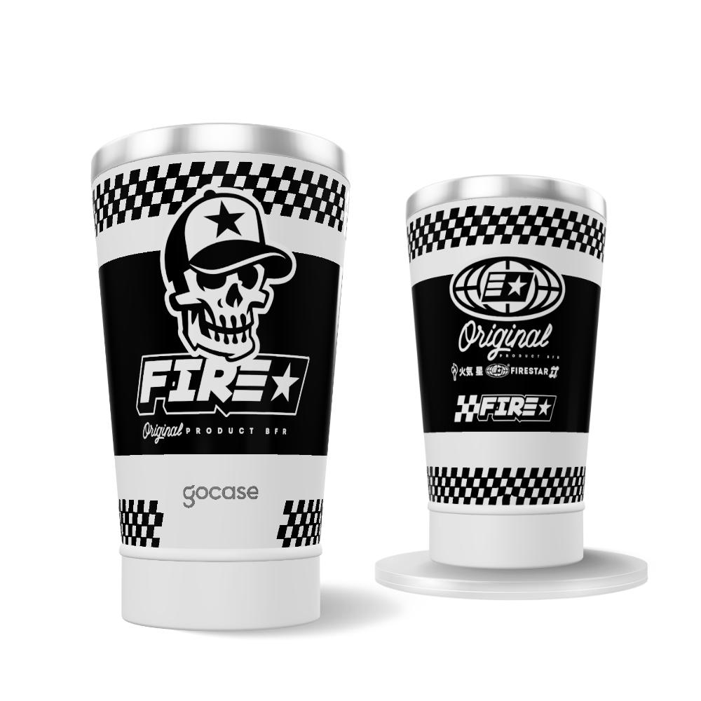 Copo Térmico Cerveja + Ebook - Botafogo - FIRESTAR - Fire Original