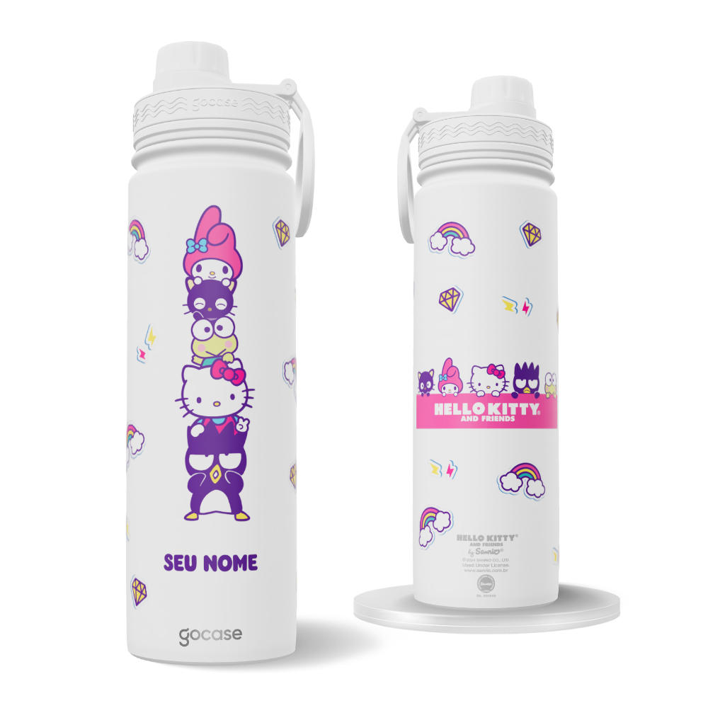 Garrafa Térmica Fresh + Ebook - HK e Amigos - Torre de Amigos