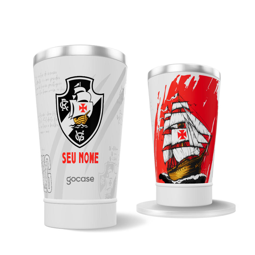 Copo Térmico Cerveja + Ebook - Vasco - Caravela 2024