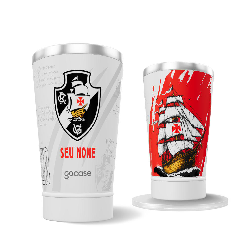 Copo Térmico Cerveja + Ebook - Vasco - Caravela 2024