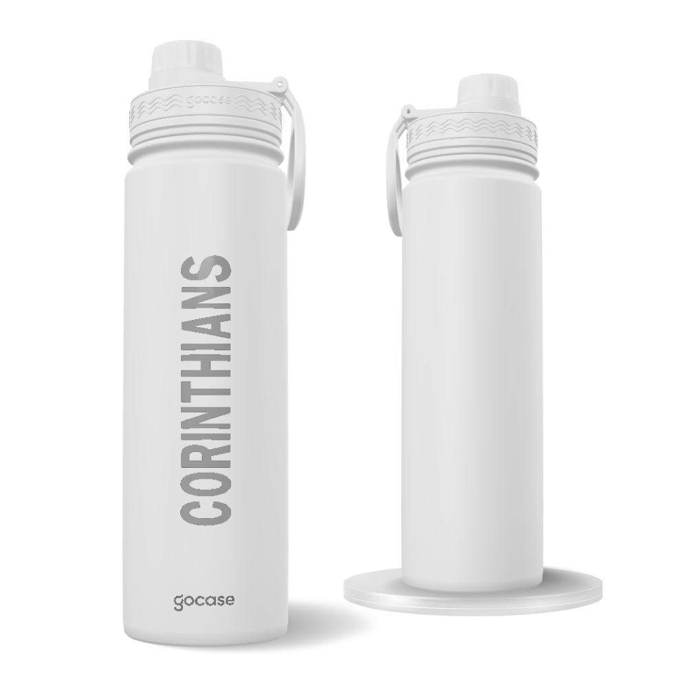 Garrafa Térmica Fresh + Ebook - Corinthians