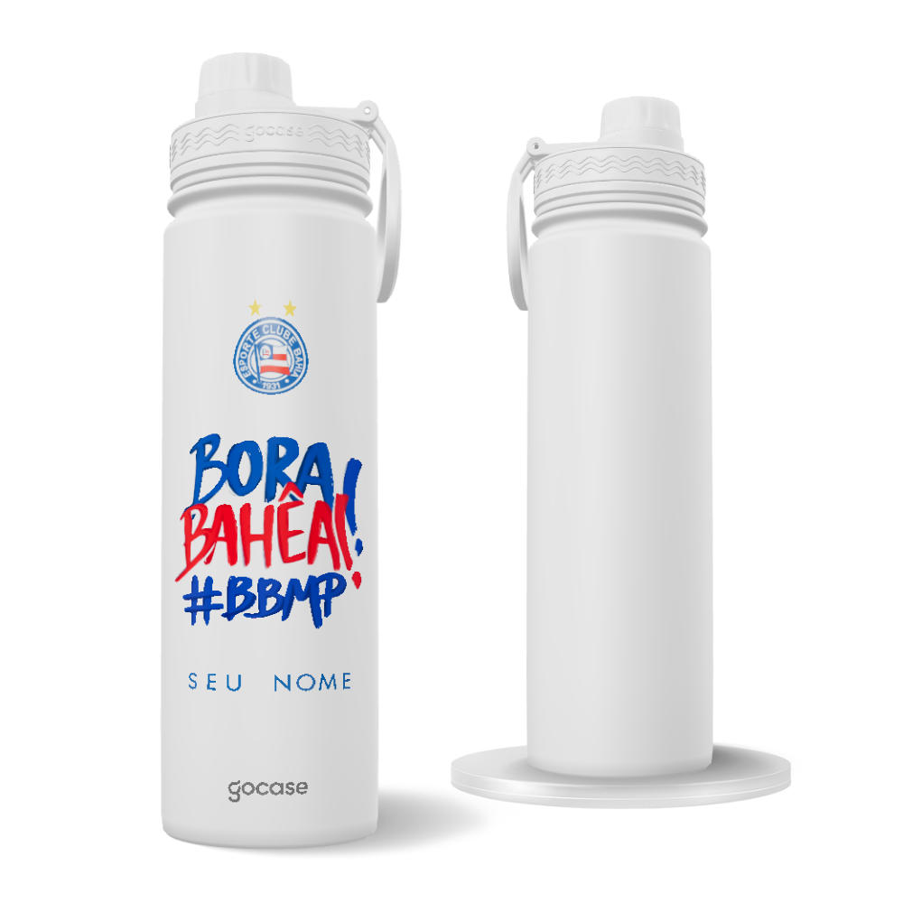 Garrafa Térmica Fresh + Ebook - Bahia - Bora Bahêa!