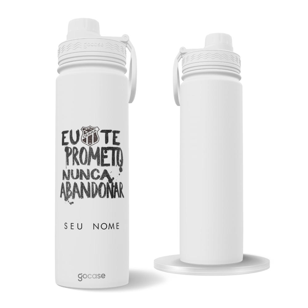 Garrafa Térmica Fresh + Ebook - Ceará - Eu Te Prometo Nunca Abandonar