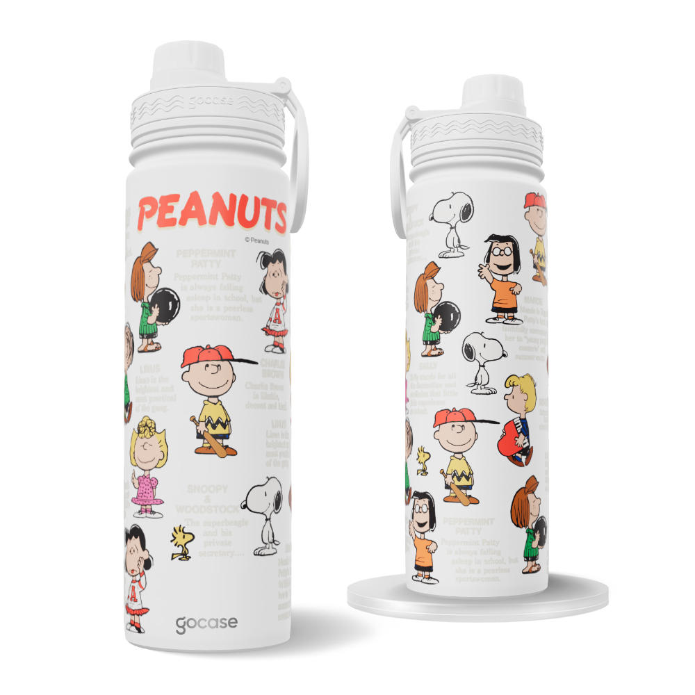 Garrafa Térmica Fresh + Ebook - Characters