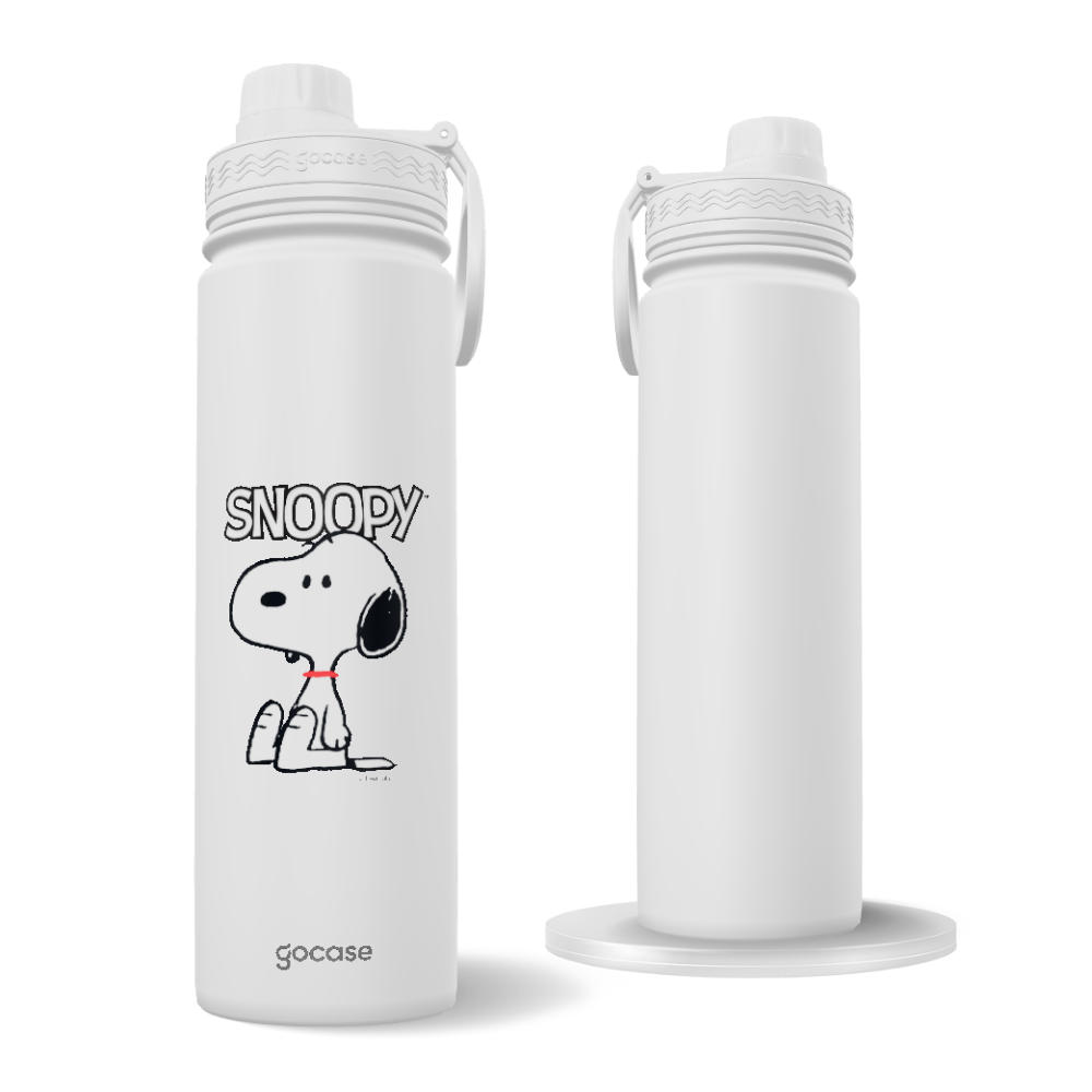 Garrafa Térmica Fresh + Ebook - Baby Snoopy