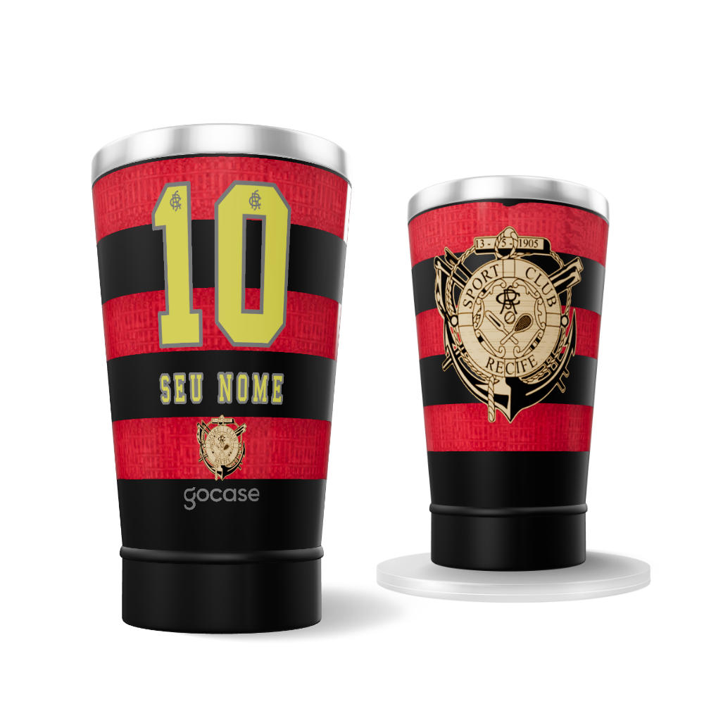 Copo Térmico Cerveja Sport + Ebook - Uniforme 1 2024 P