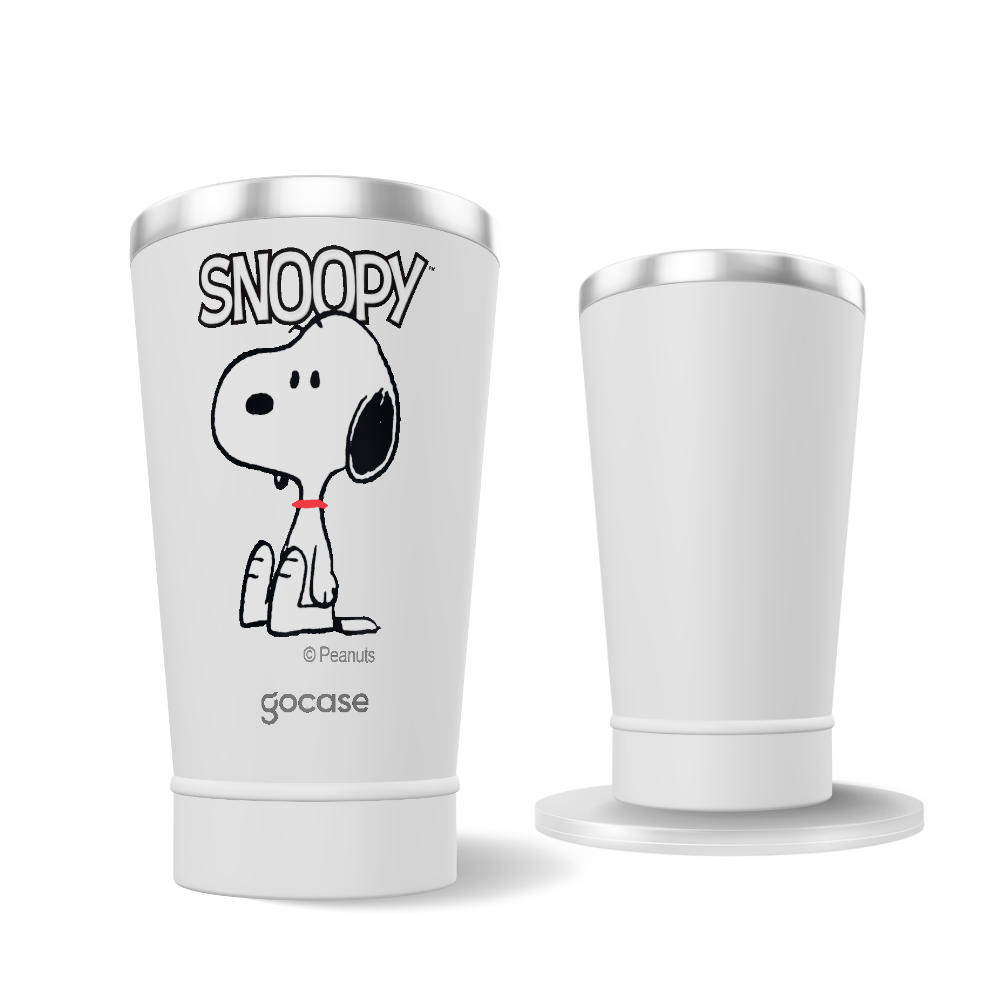 Copo Térmico + Ebook - Baby Snoopy