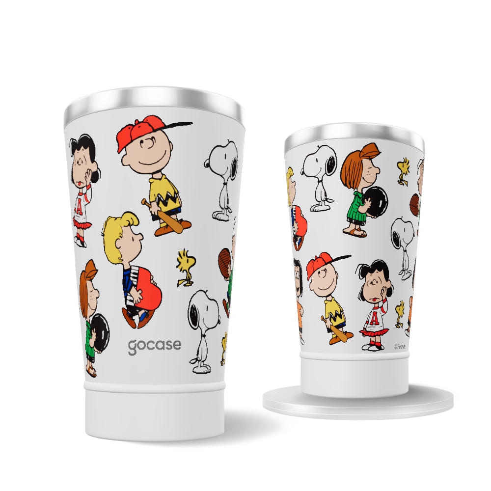 Copo Térmico + Ebook - Snoopy Friends