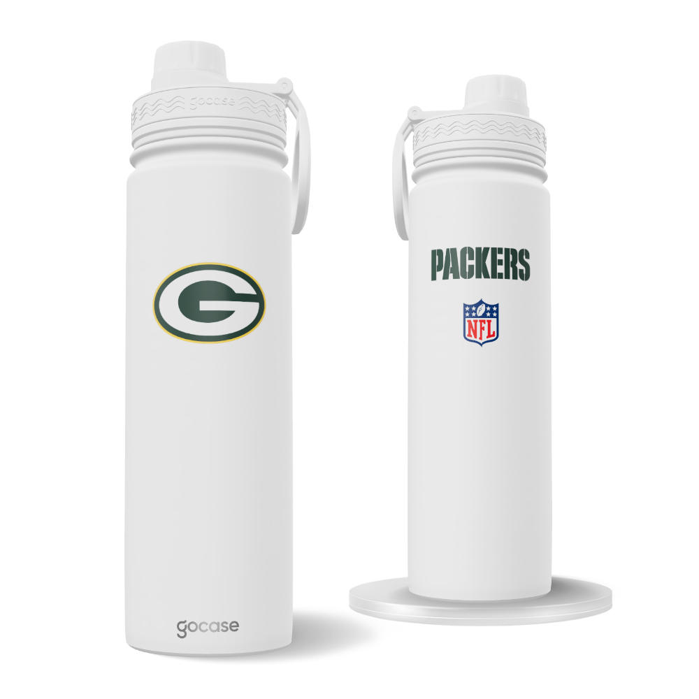 Garrafa Térmica Fresh + Ebook - Green Bay Packers Logo