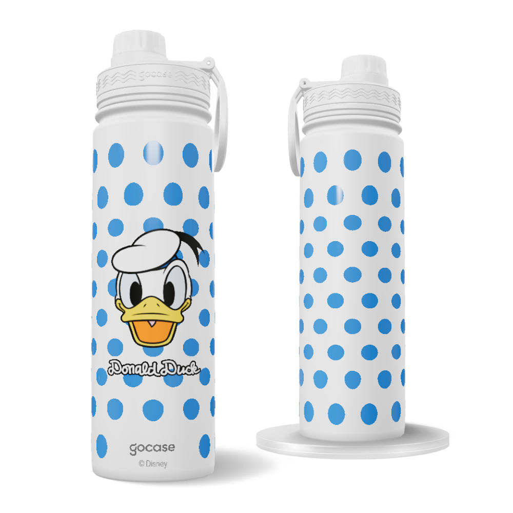 Garrafa Térmica Fresh + Ebook - Mickey & Amigos - Donald Poá Blue