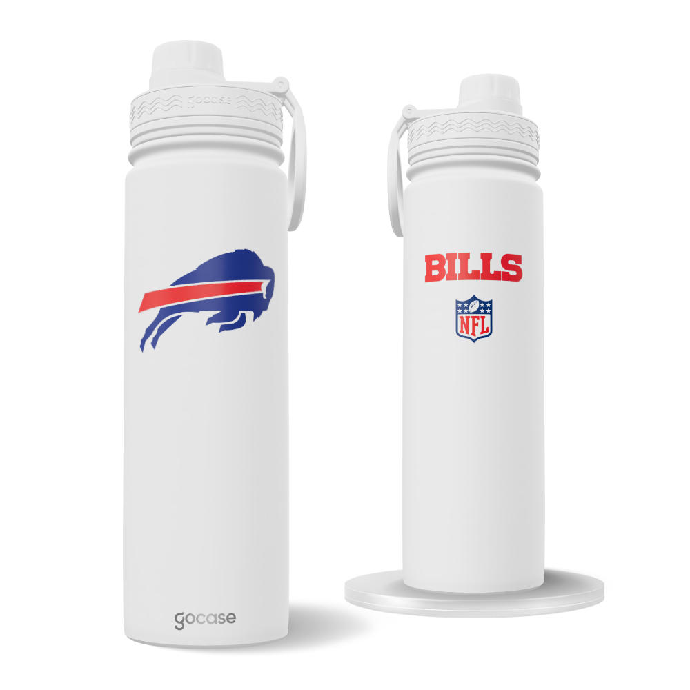 Garrafa Térmica Fresh + Ebook - Buffalo Bills - Logo