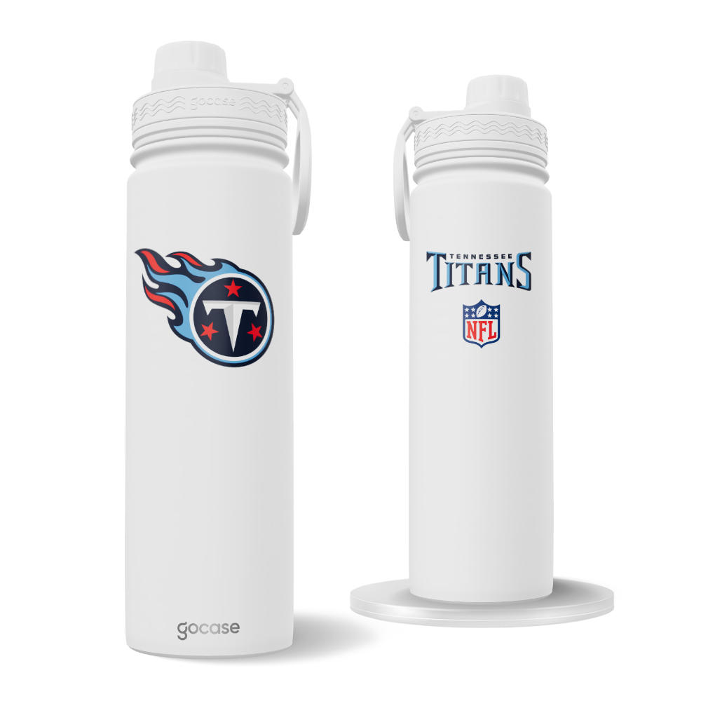 Garrafa Térmica Fresh + Ebook - Tennessee Titans - Logo