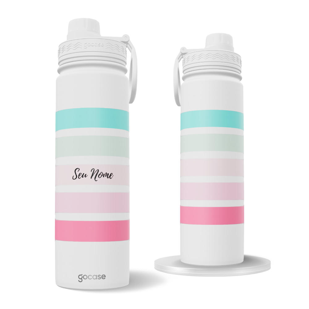 Garrafa Térmica Fresh + Ebook - Minha Paleta