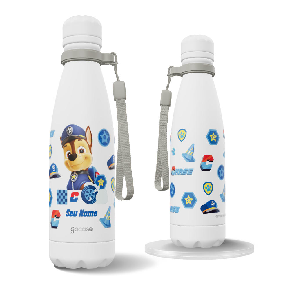 Garrafa Térmica Urban + Ebook - Patrulha Canina - Chase