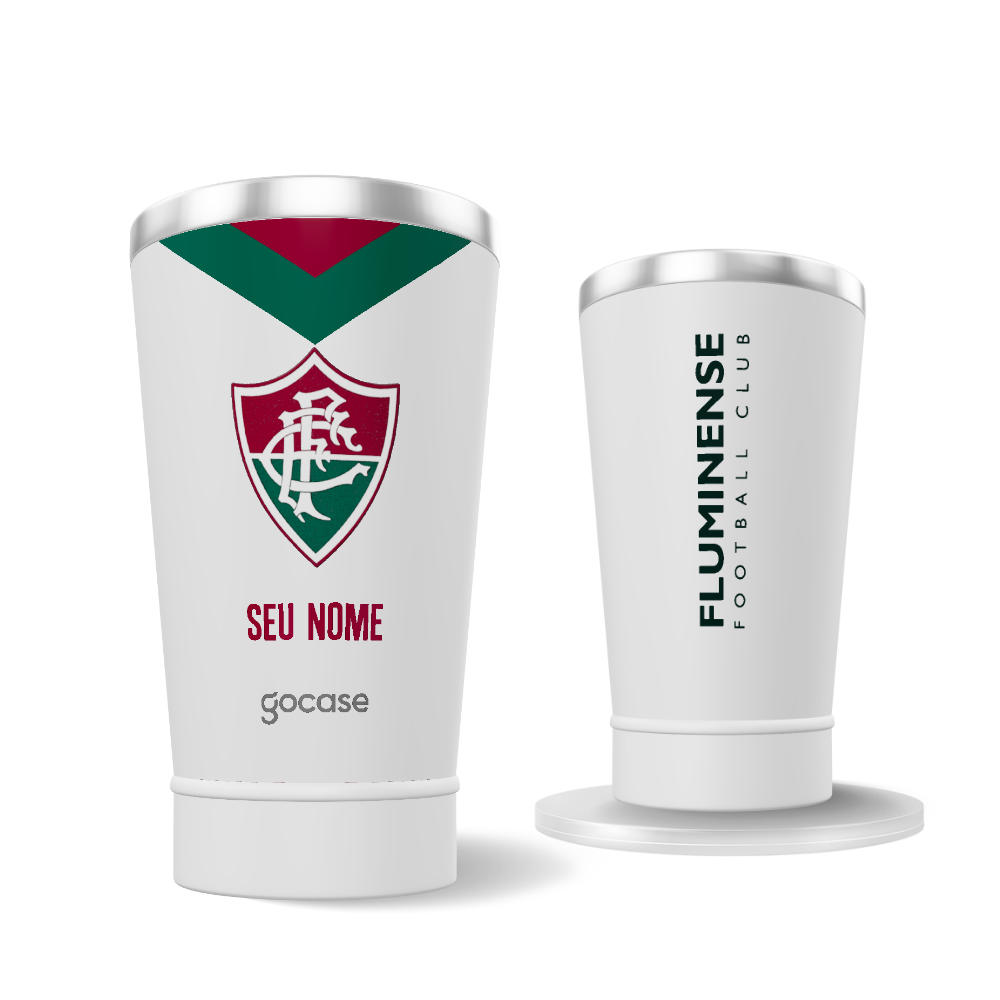  Copo Térmico Cerveja + Ebook -Fluminense Uniforme 3 2024