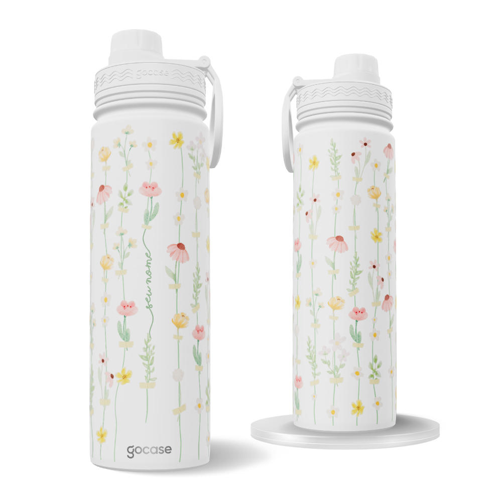 Garrafa Térmica Fresh + Ebook - Florescer Suave