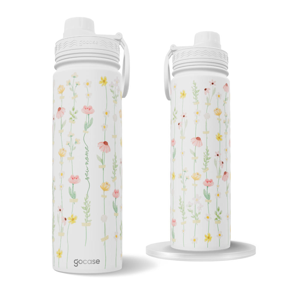 Garrafa Térmica Fresh + Ebook - Florescer Suave