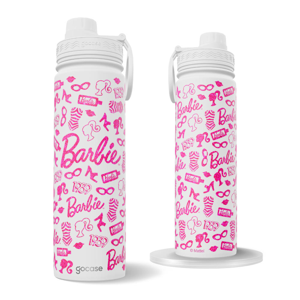 Garrafa Térmica Fresh + Ebook - Barbie - Classic Elements