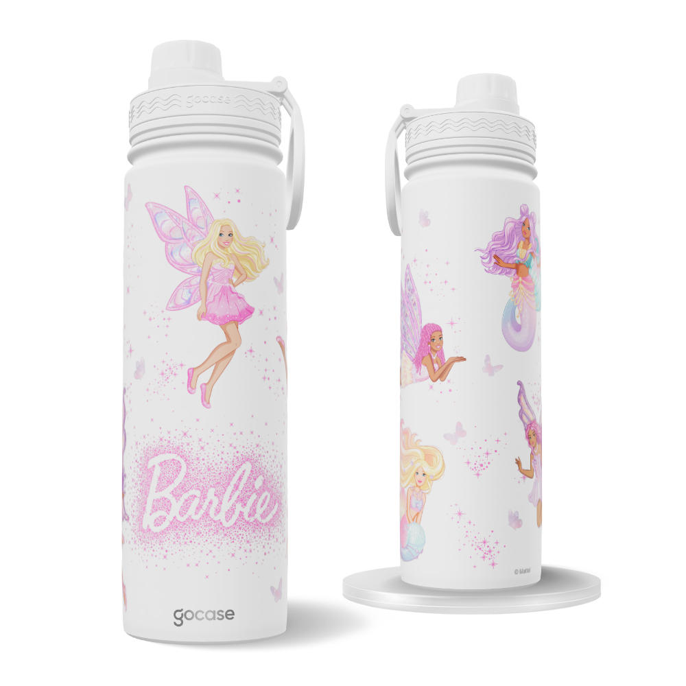 Garrafa Térmica Fresh + Ebook - Barbie - Fairytale