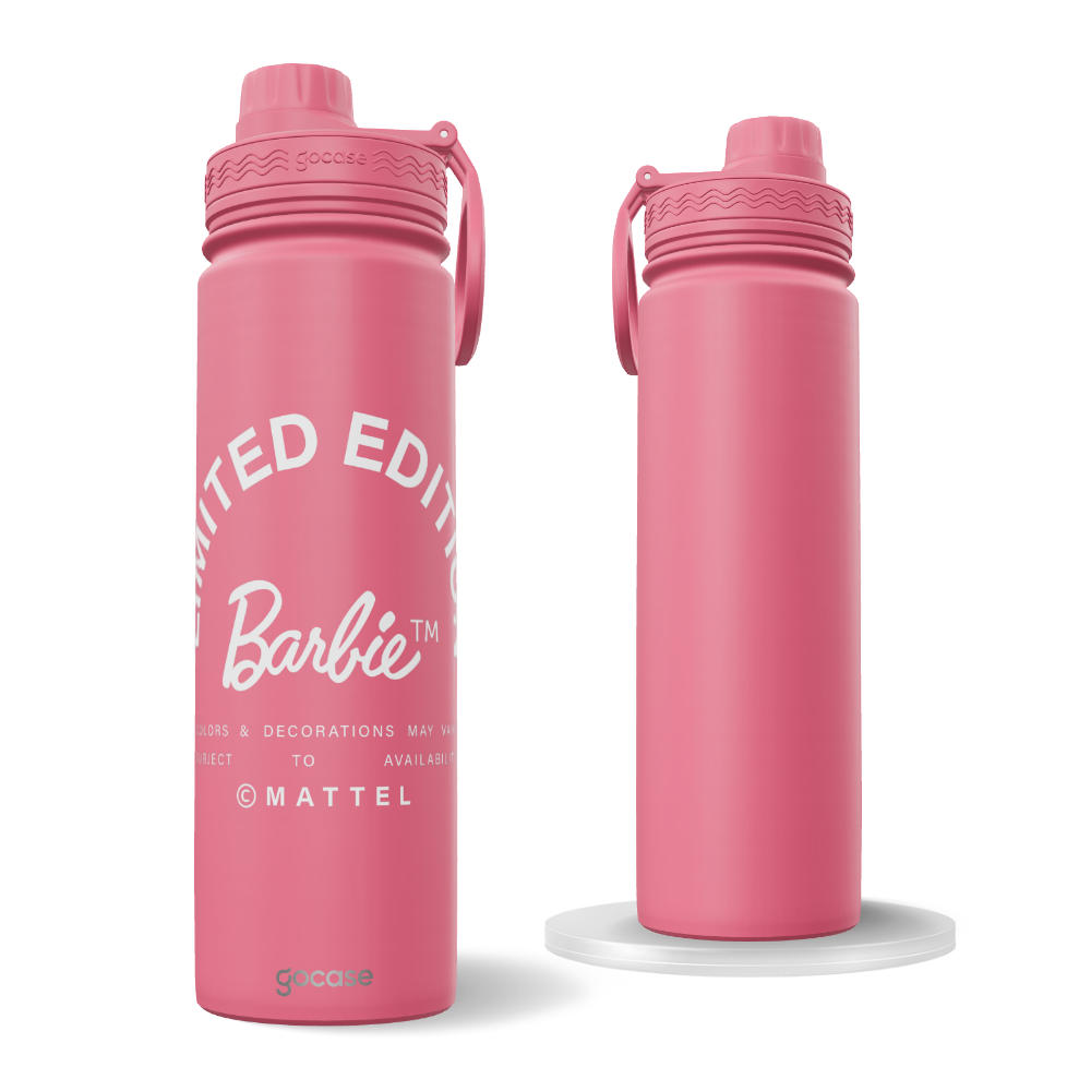 Garrafa Térmica Fresh + Ebook - Barbie - Limited Edition Pink