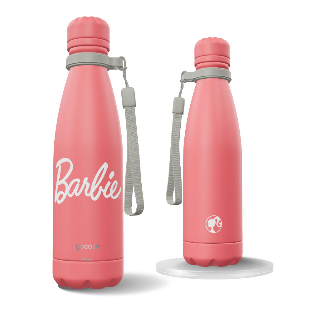 Garrafa Térmica Urban + Ebook - Barbie - Logo White