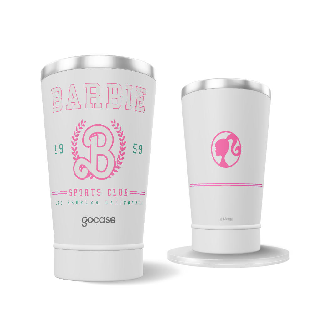 Copo Térmico + Ebook - Barbie - Sports Club