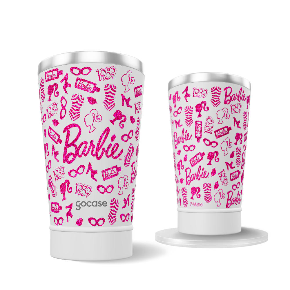 Copo Térmico + Ebook - Barbie - Classic Elements