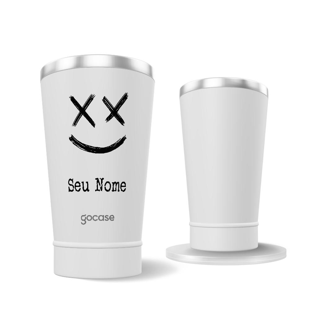 Copo Térmico + Ebook - X Eyes Smile
