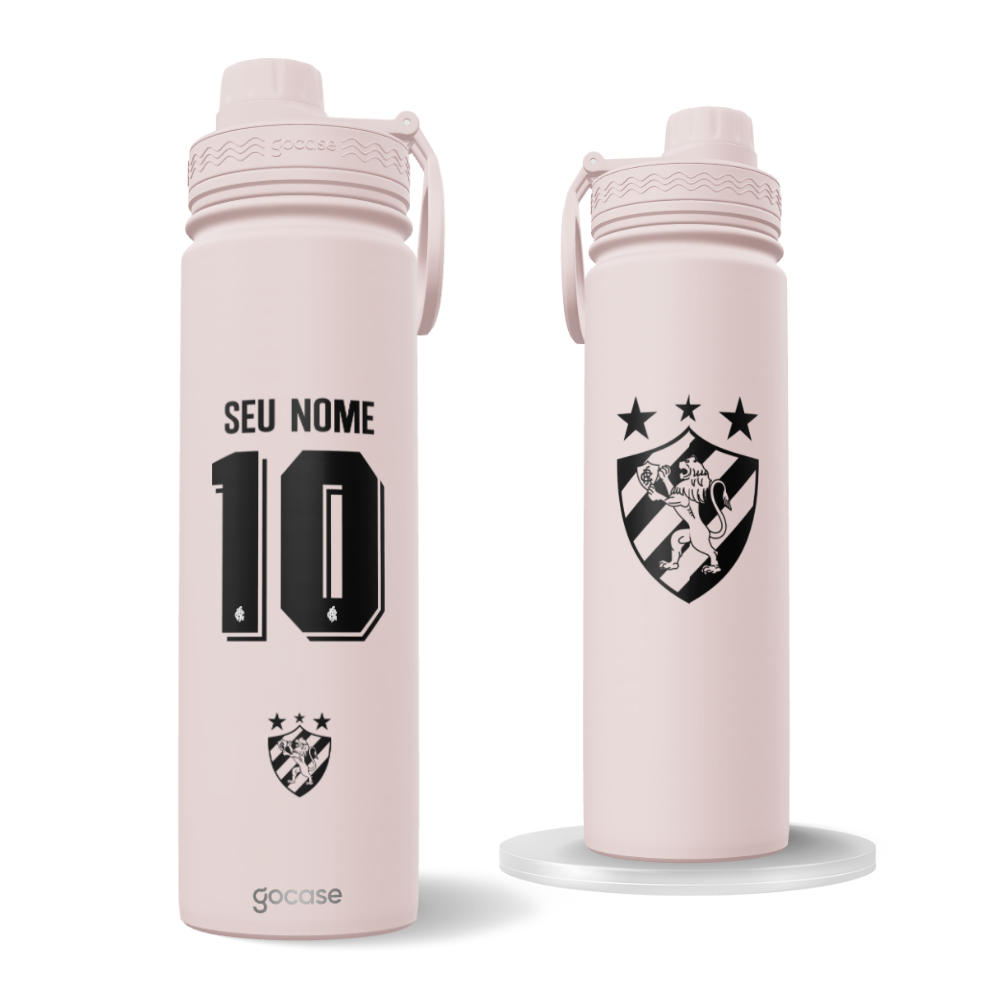  Garrafa Térmica Fresh + Ebook - Sport - Outubro Rosa 2024 P