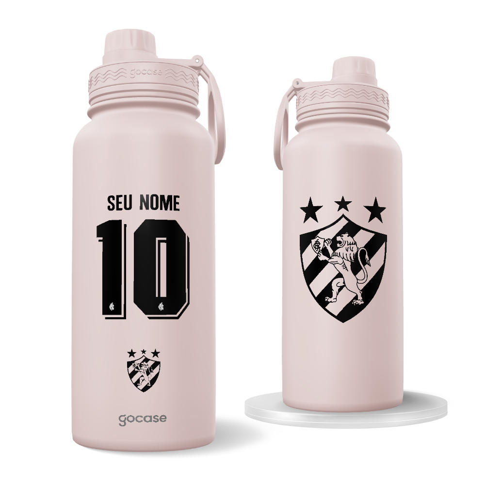  Garrafa Térmica Fresh + Ebook - Sport - Outubro Rosa 2024 P