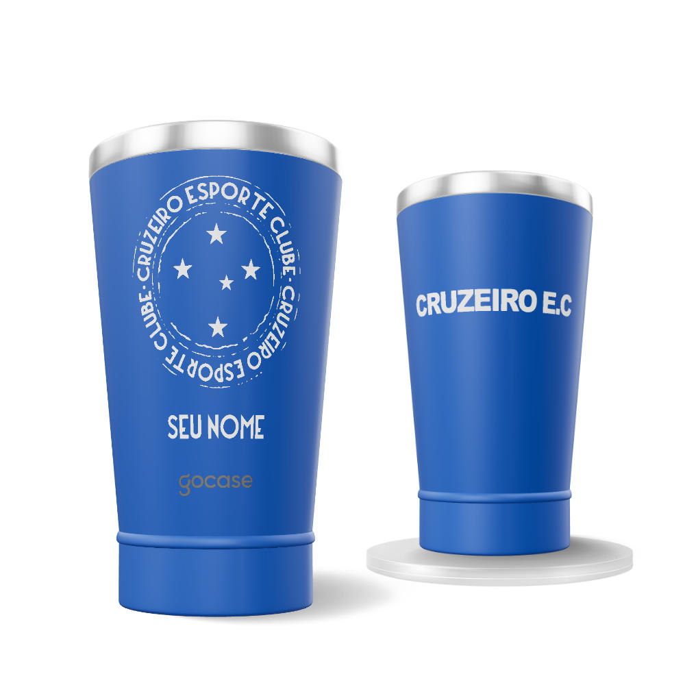  Copo Térmico Cerveja + Ebook - Cruzeiro Stamps