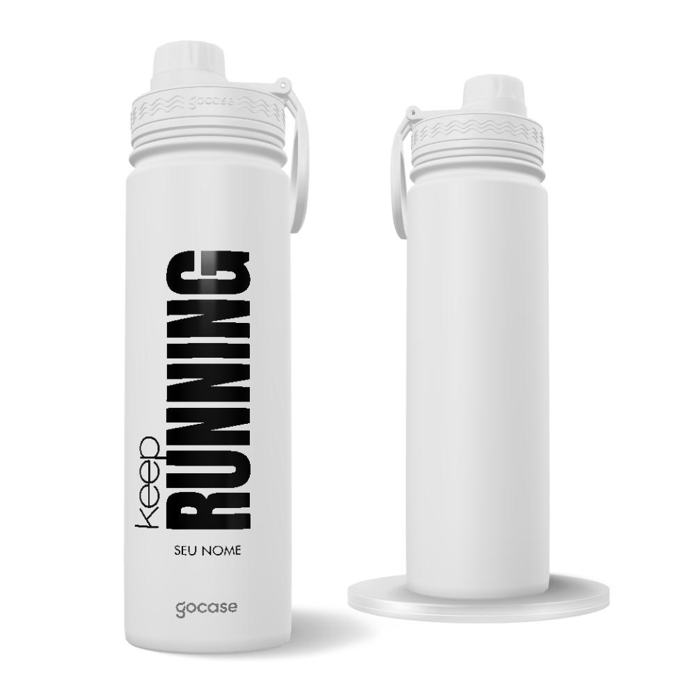 Garrafa Térmica Fresh + Ebook - Keep Running