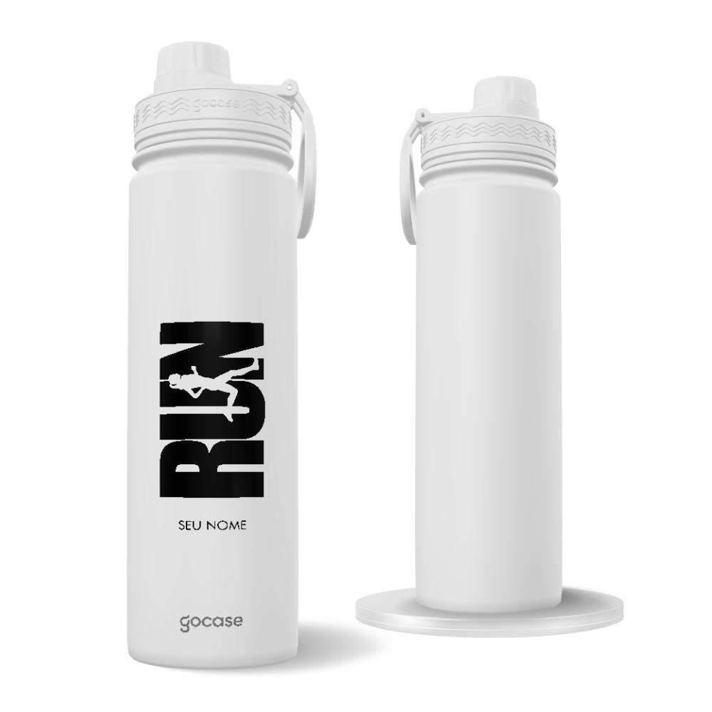 Garrafa Térmica Fresh + Ebook - RUN - Fem.