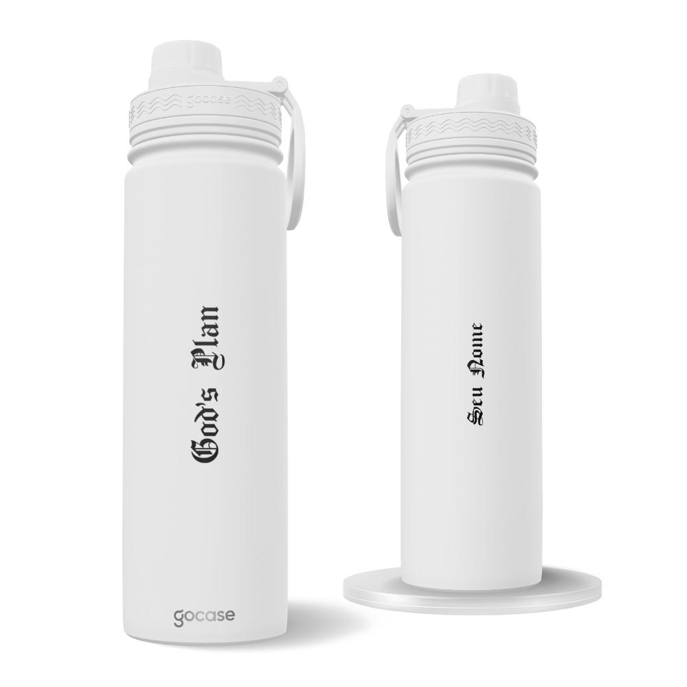 Garrafa Térmica Fresh + Ebook - God's Plan