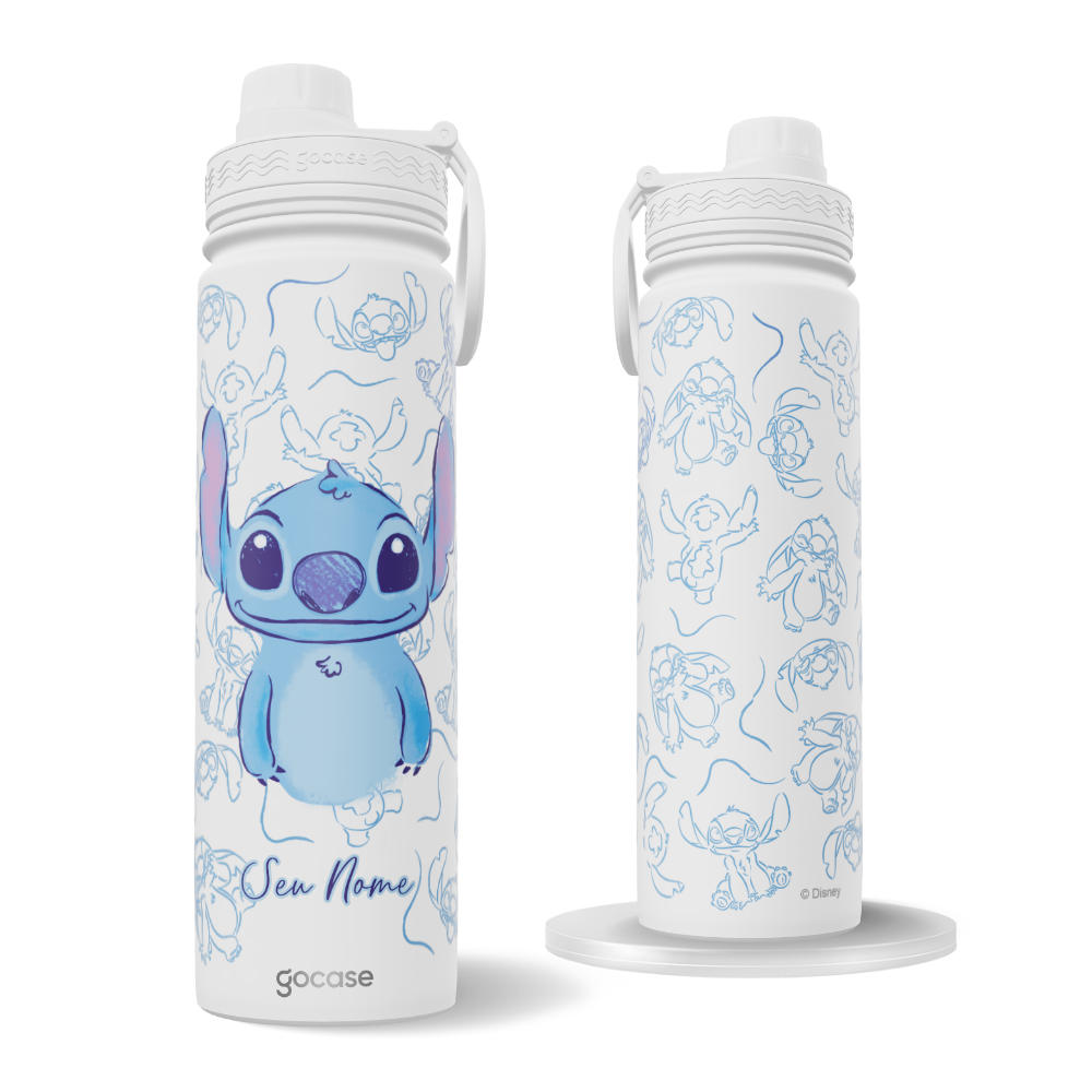 Garrafa Térmica Fresh + Ebook - Stitch Pattern