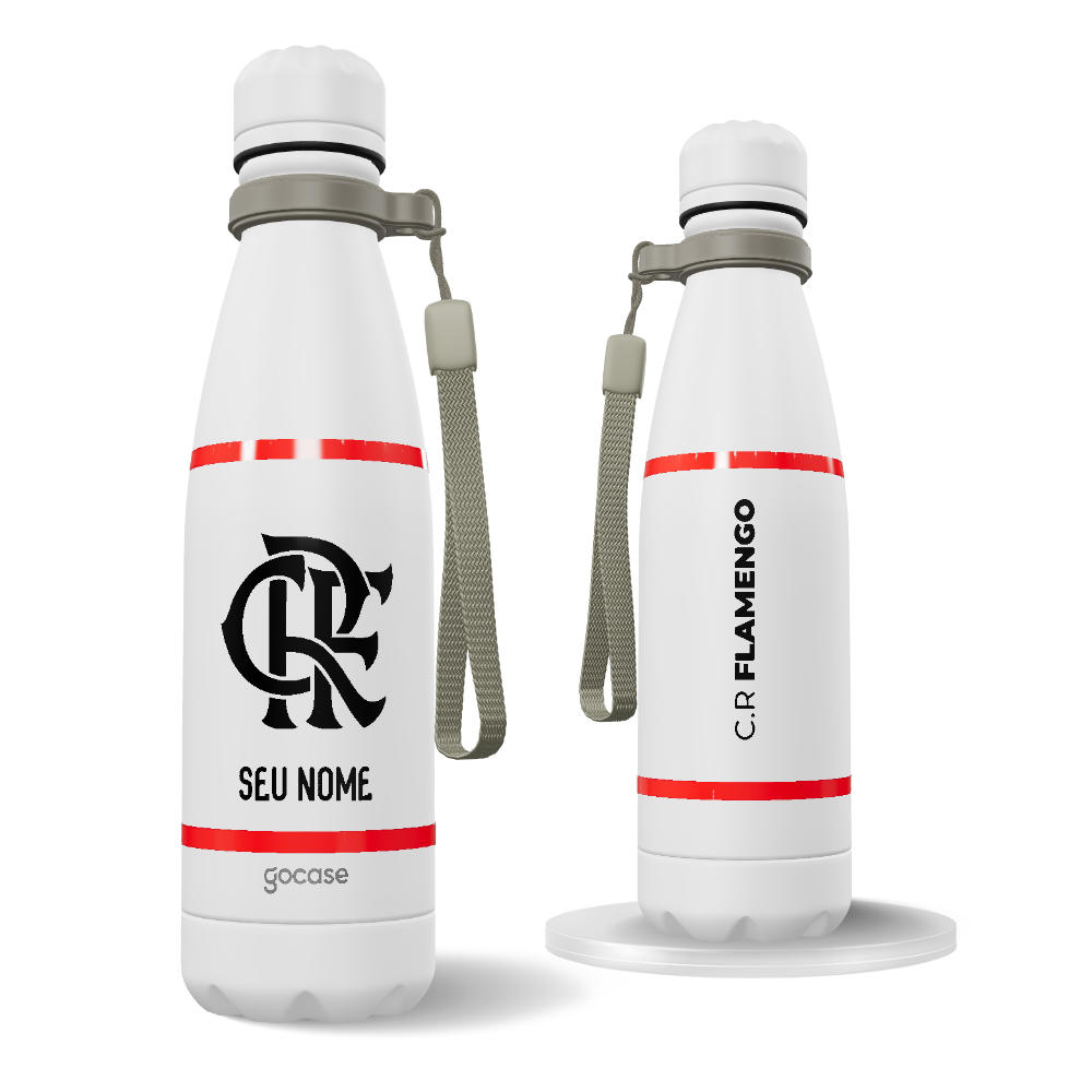 Garrafa Térmica Urban + Ebook - Flamengo Uniforme 2 2024