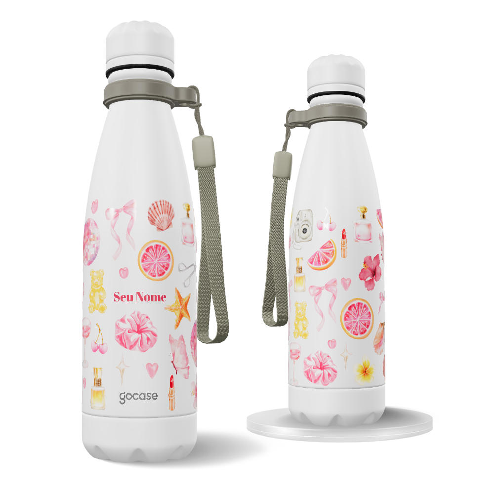 Garrafa Térmica Urban + Ebook - Girly Girl