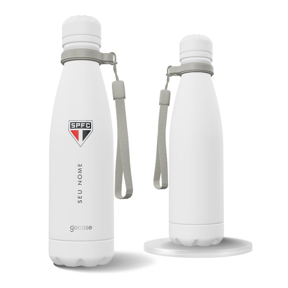 Garrafa Térmica Urban + Ebook - São Paulo - Escudo