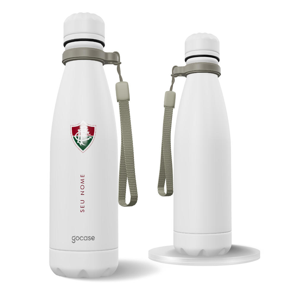 Garrafa Térmica Urban + Ebook - Fluminense - Escudo