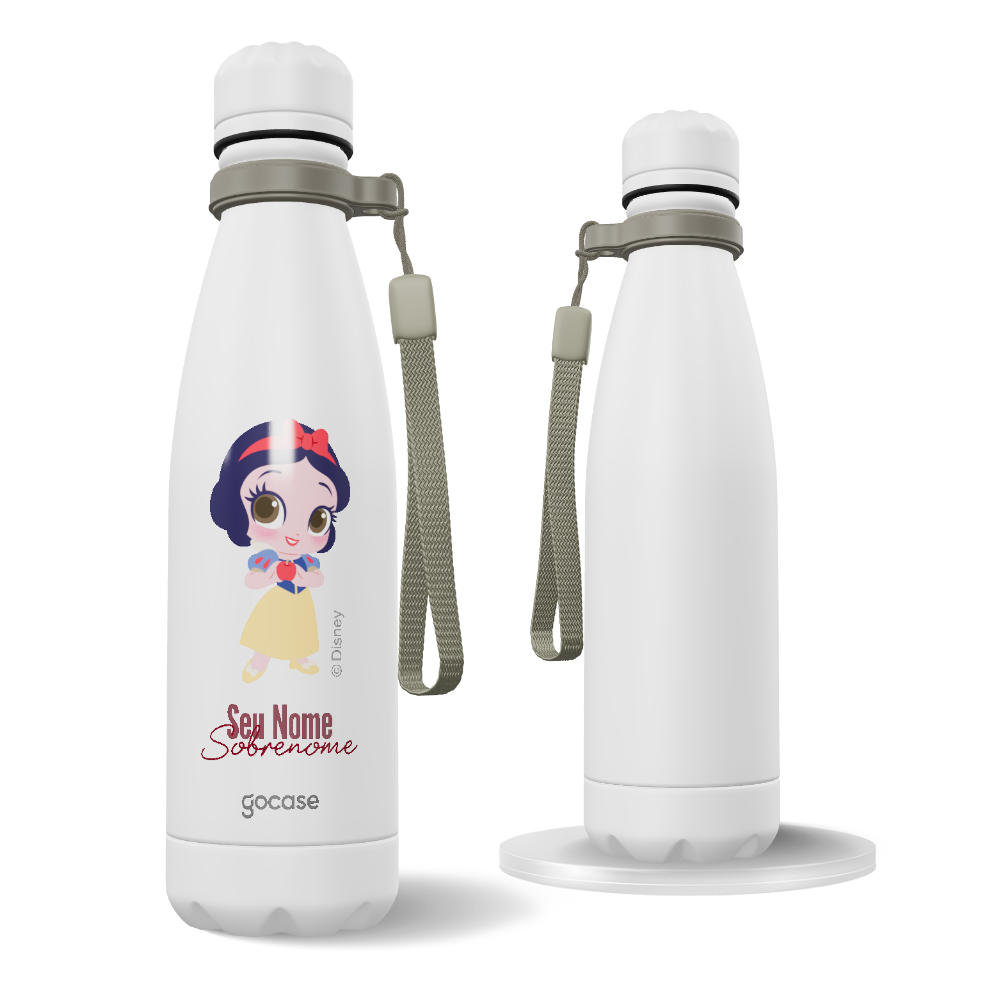 Garrafa Térmica Urban + Ebook - Branca de Neve Cute