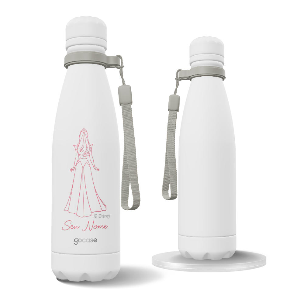 Garrafa Térmica Urban + Ebook - Aurora Lines Rosa