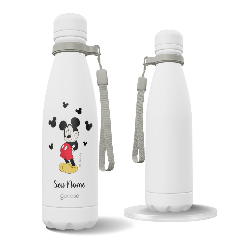 Garrafa Térmica Urban + Ebook - Hello Mickey