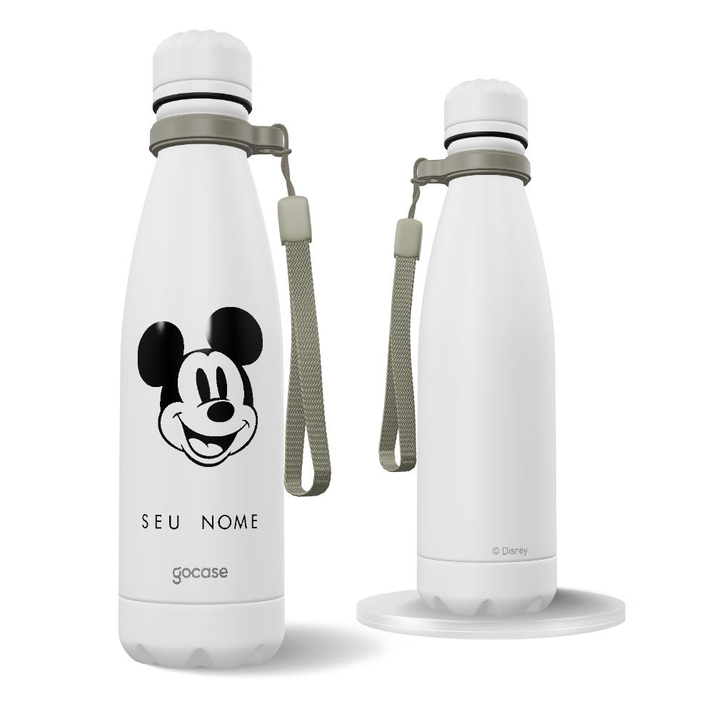 Garrafa Térmica Urban + Ebook - Mickey e Minnie Cute