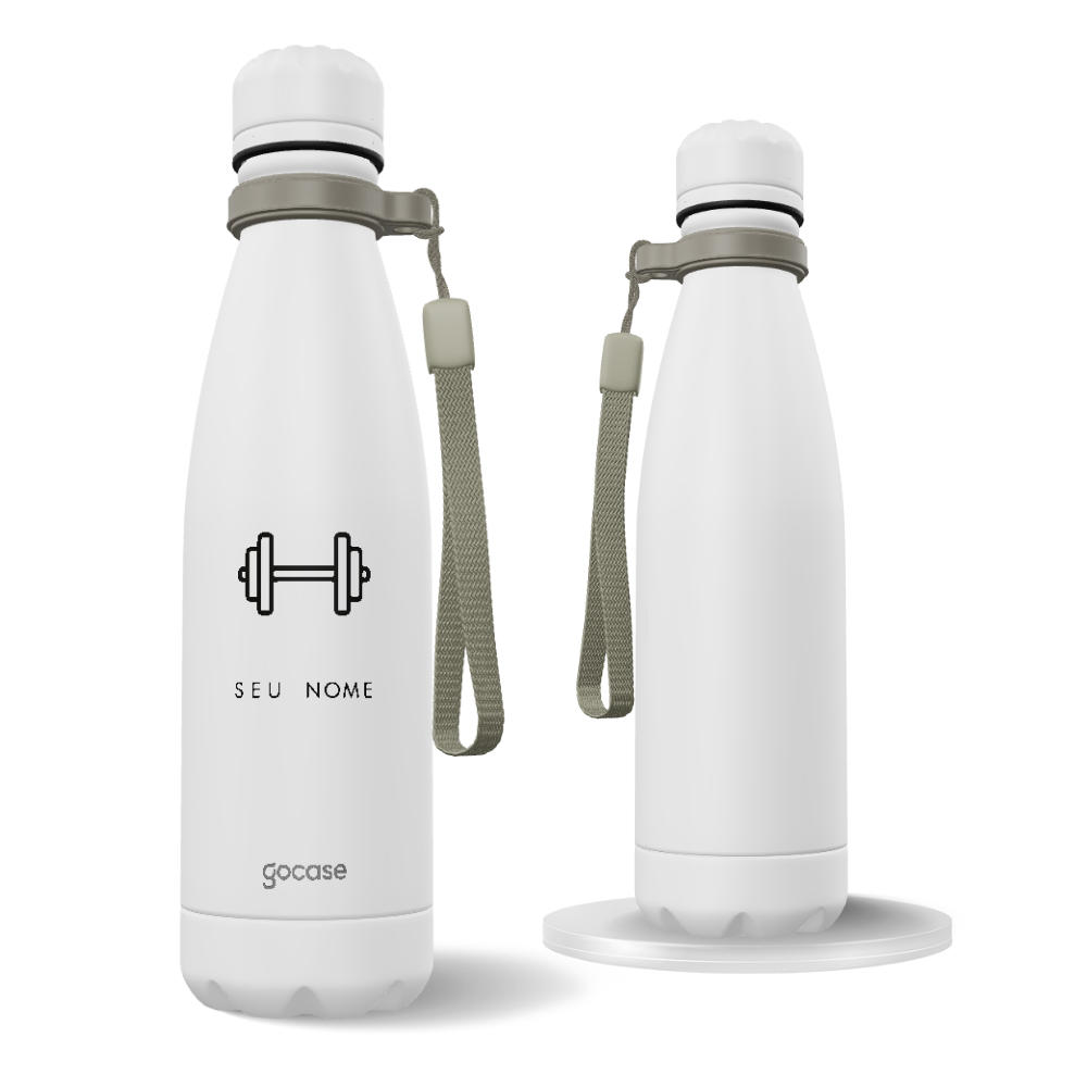 Garrafa Térmica Urban + Ebook - Elementos Fitness