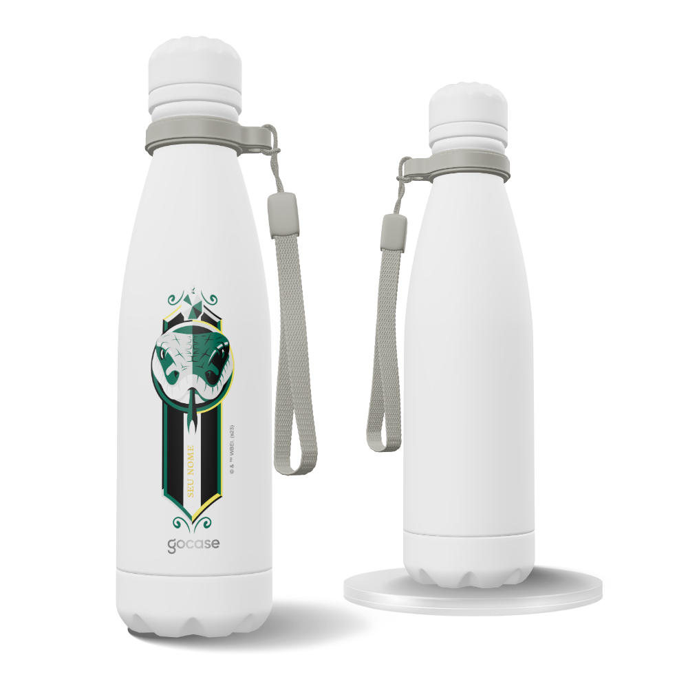 Garrafa Térmica Urban + Ebook - Escudo Slytherin