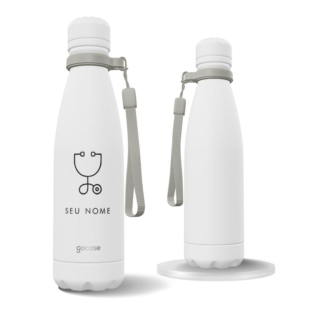 Garrafa Térmica Urban + Ebook - Profissões Minimalista